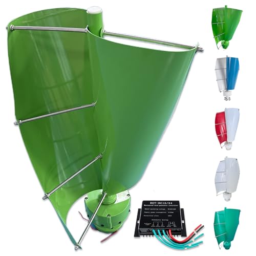 Kit generatore a turbina eolica a levitazione magnetica, 12000 W, per uso domestico, regolatore MPPT, generatore a magneti permanenti CA trifase, soluzione ecologica per energia rinnovabile da 12 V