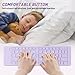 Foldable Mini Rechargeable Bluetooth Keyboard and Mouse Combo, 2.4G Wireless and Bluetooth,(Sync Up to 3 Devices), Ultra-Slim Travel Folding Keyboard for iPhone iPad Mac Android Windows iOS(Purple)
