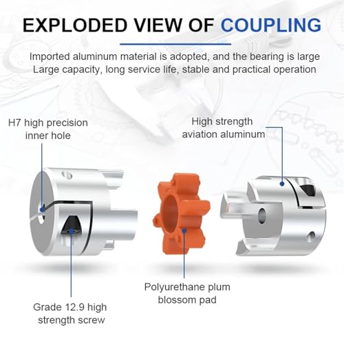 Accouplement flexible de machine à graver pour projets bois - 6