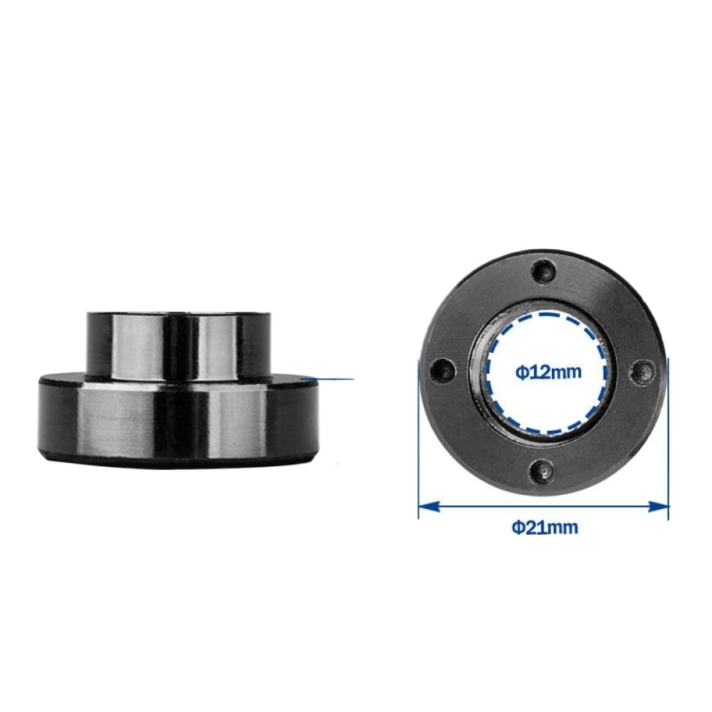 M12 X 1.5mm Threaded Axle Nuts Compatible with Bicycles Thru Axle Bike Accessories