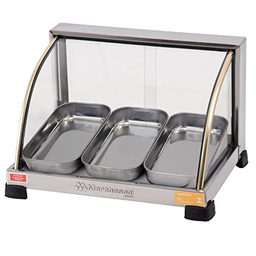 Estufa Curva Marchesoni Ouro Inox