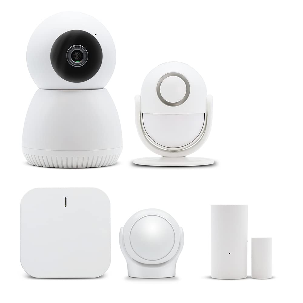Metronic 495750 Kit de Seguridad de Alarma de, Blanco, 5 Unidades