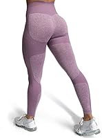 ShinyStar Women's Seamless High Waisted Yoga Leggings Stretch Gym Workout Running Leggings