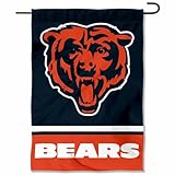 Wincraft Chicago Bears Bear Head Logo Double Sided Garden Flag
