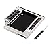 Price comparison product image Storite SATA 2nd 2.5'' Hard Drive Caddy for 12.7mm Universal CD/DVD-ROM - Expand your data storage on your Laptop with HDD/SSD (12.7 mm Sata to Sata)