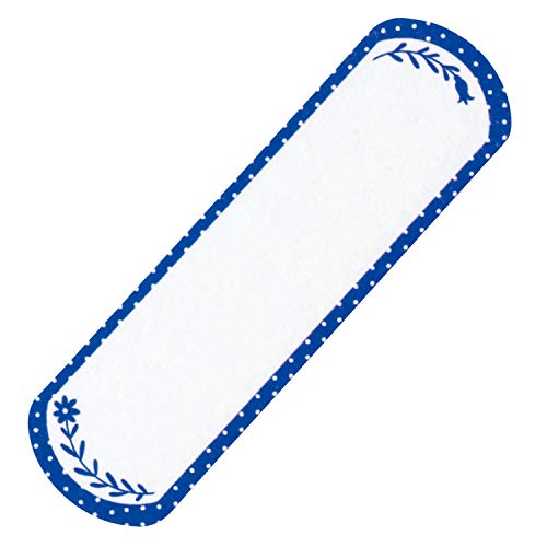 ライオン事務器 マスキングテープ マスキングエイド 15枚 MA-15 フレーム花 青