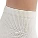 Ames Walker AW Style 140 Coolmax 20 30 mmHg Compression Anklet Socks White Large
