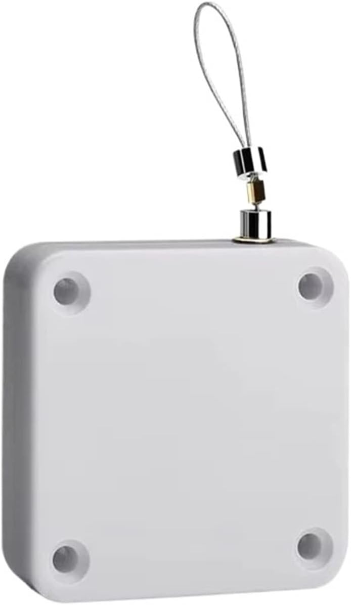 1/3/5/10PCS No Punching Door Closer Pull Cord Adjustable Surface Stop Bracket for Doors and Windows(500g Force-5PCS)