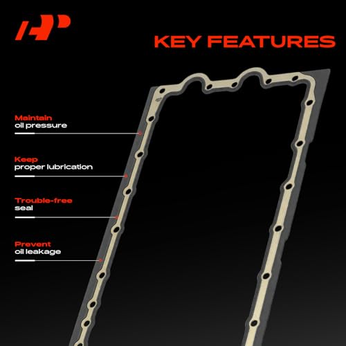 A-Premium 3.0L Engine Oil Pan Gasket by A-premium - Used condition - Image 4