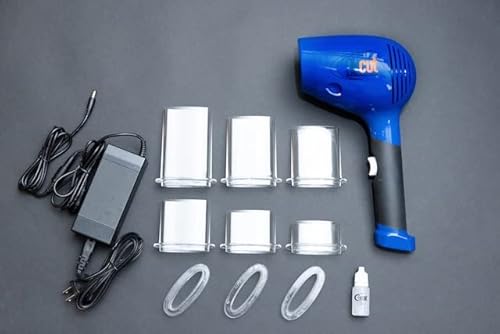 AirCut - Self Hair Cutting Kit, 1080043, Cuts To 9 Different Hair Lengths, Blue AirCut - Self Hair Cutting Kit, 1080043, Cuts To 9 Different Hair Lengths, Blue