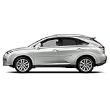 Dawn Enterprises FE-RX Finished End Body Side Molding Compatible with Lexus RX - Cerulean Blue (8U9)