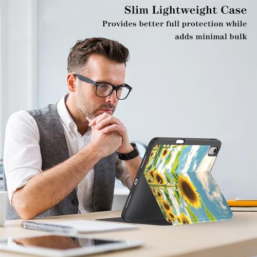 Supveco Case for iPad (A16) 11" & iPad 10th Generation 10.9",Sunflower - image 7