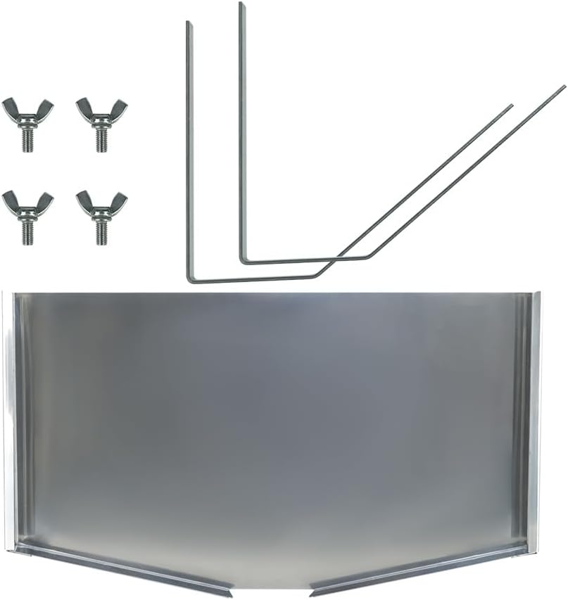 BEEXTM Honeycomb Frame Display Stand Comb Honey Display Stand Beehive Frame Uncapping Tray Stainless Steel Honey Uncapping Holder for Beekeeping，Restaurants, Bakeries and Cafe's