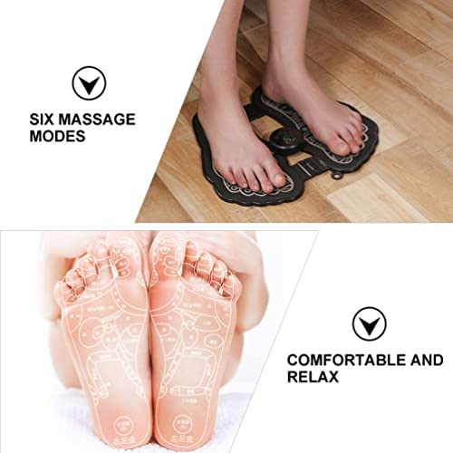 Lamvpker Foot Massager Mat Usb Charging Portable Electric Foot Massager Machine Foot Massage Tool For Men Women Home Use #TOP6