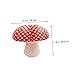 Veemoon Mushroom Shape Paper Lanterns 2 Pack Decorative Party Props Festive Decorations for Birthday Indoor and Outdoor Decorations