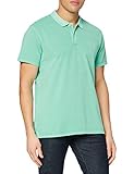 Polo teñido Dockers Garment Dyed Polo, Polo Hombre, Aqua Pool, L