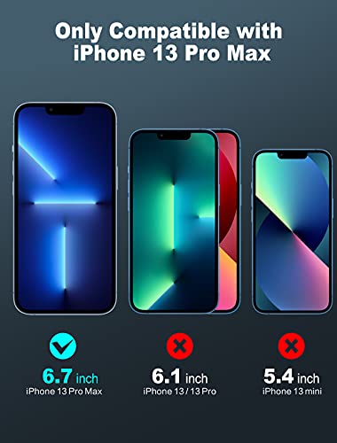 STOON Compatible with iPhone 13 Pro Max Case, Upgrade Shock-Absorbing Corners Clear Phone Case, Anti-Scratch and Non-Yellowing Phone Cover - 6.7 Inch (2021) - Thumbnail 4
