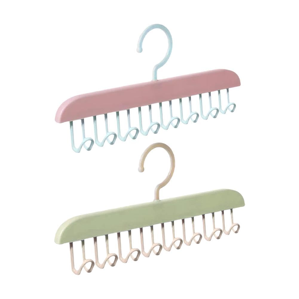 BELOXY Space Saving Hanger, Long-Lasting Bra Organize, Compact Storage Design Wardrobe Organizer, Durable Material Closet Storage Saver, Tie and Bra Holder Dress Hanger (1)