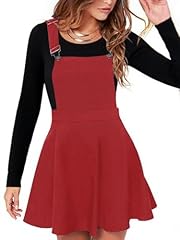 A Pinafore Dress-bloody Red