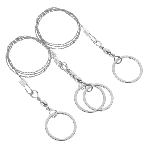 WHAMVOX Rope Chainsaw Pocket Chainsaw Emergency Wire Saws Steel Chain Saws Camping Saws Fast Cutting Long-lasting