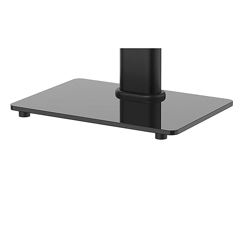 GRIFEMA GB1005-2 TV Stand voor 17-43 inch (43,2-109,2 cm), Plasma, OLED LCD, LED, TV tafelbeugel met draaischarnier en verstelbare hoogte, tot 30 kg, max. VESA 200 x 200 mm
