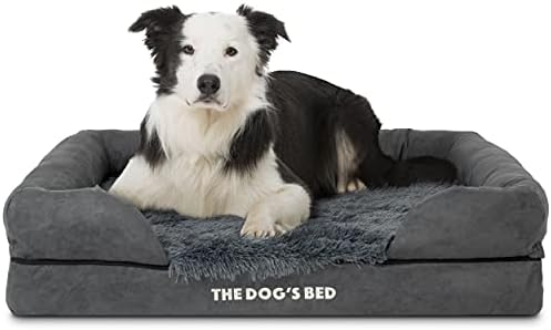 Image showcasing The Dog’s Bed, Premium Plush Orthopaedic Memory Foam Waterproof Dog ...