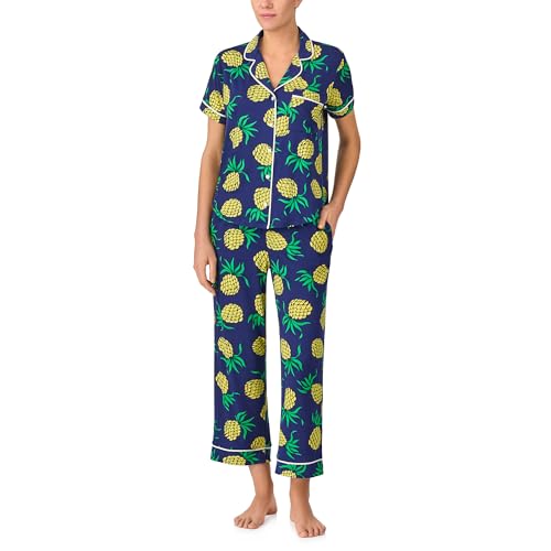 Image of kate spade new york Women's Kate Spade New York Women's Cropped Pant Pj Set