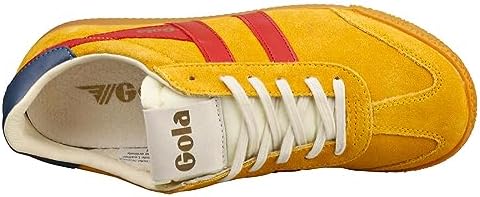 Gola Women's Elan Sneaker, Sun/Deep Red/Moonlight, 9 | Image 7