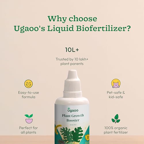 Image of UGAOO Plant Booster for Speed Growth Combo Pack (3 x 50 ml) | Plant Growth Booster Liquid & Organic Plant Booster Liquid Fertilizer | Liquid Fertilizer for Indoor Plants Home Garden & Flower Plants