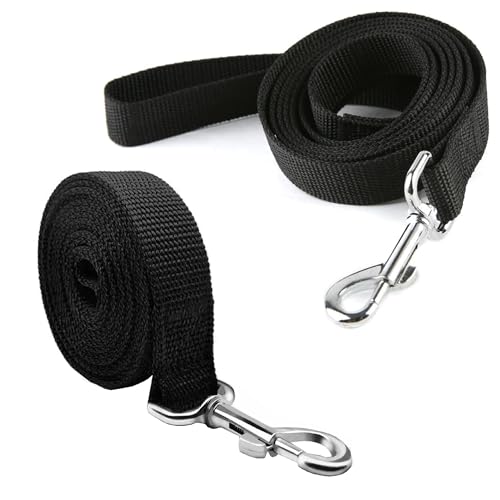 Image of GoldTone - Dog Poop Bags 20 Rolls | 15 per Roll | 300 Total | Tear Resistant Printed (9 inchx12 inch) + 6 ft Lightweight Nylon Leash 3 /4 inch wide