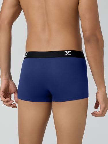 Image of XYXX Men's CloudSoft Micro Modal Trunks| Snug Fit, 4-Way Stretch, Anti-Roll & No-Marks Waistband Underwear for Men Combo (Pack of 5)