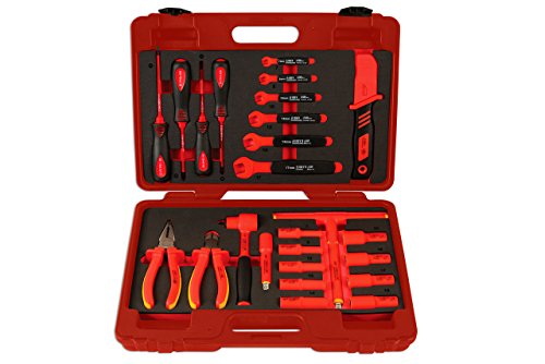 Éviter les courts-circuits avec le Laser 6150 coffret outils isolés 3/8 D 25pc