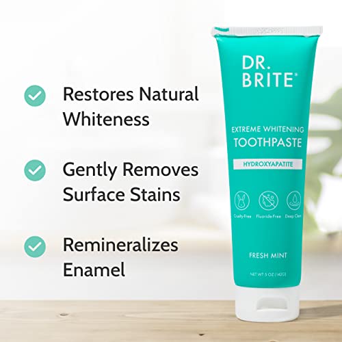 Dr. Brite Mint Natural Whitening Toothpaste With Activated Coconut Charcoal And Vit C, Mint, 5 Ounce (Trtaz11A) #TOP3
