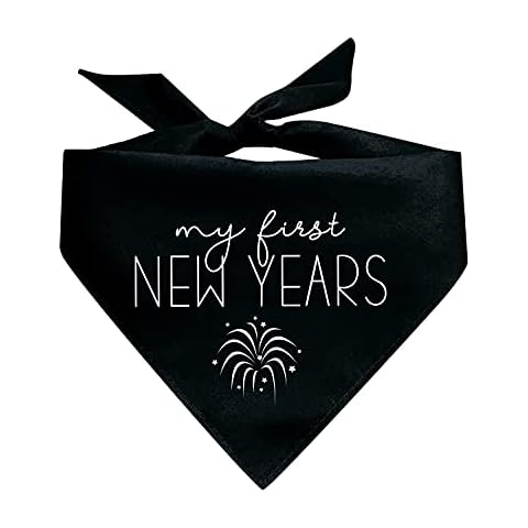 My First New Year Dog Bandana (Assorted Colors) Cover