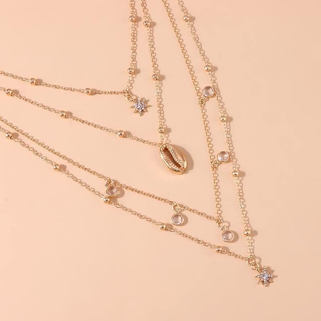 Image of Fashion Jewellery Elegant Wear Chain Pendant Necklace, Stylish Design