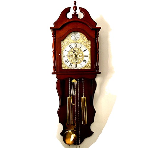 Horloge avec carillon et pendule monumentale 116 cm prestige
