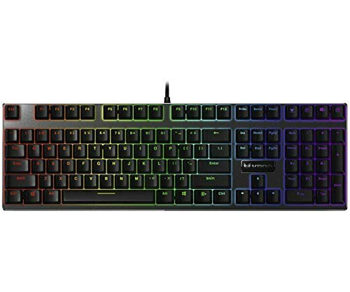 Preisvergleich Produktbild Rapoo VR700RGB Gaming Keyboard RGB Backlight System Mechanical (DEU Layout - QWERTZ)