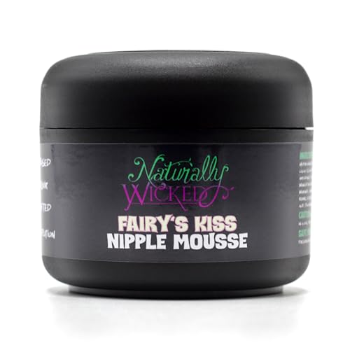 Naturally Wicked Fairy's Kiss Nipple Mousse 50ml - Natural, Vegan, Soothing Cream For Pregnancy & Breastfeeding