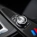Car Multimedia Panel Trim Carbon Fiber Decal Center Console Sticker fits for BMW 3 4 Series F30 F31 F34 3GT F32 F36 Accessories - F33 Convertible NOT FIT