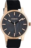 OOZOO Timepieces Damen Uhr - Armbanduhr Damen mit 20mm Lederarmband - Analog Damenuhr in rund C10729