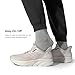 ALLSWIFIT Men's Slip On Walking Shoes Running Comfortable Tennis Breathable Non Slip Athletic Gym Workout Cross Training Fashion Sneakers,Size 10,Beige,SARR034M