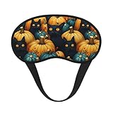 Dimensioni compatte e facile manutenzione: misura 19,6 x 9,9 cm, questa mascherina è leggera e portatile. La maschera per dormire con stampa di gatto nero zucca può essere utilizzata come maschera per gli occhi da viaggio o come maschera per gli occhi da notte per le donne che si adatta facilmente al tuo kit essenziale da viaggio. Sia che tu preferisca una maschera per dormire sonnolenza, una maschera da notte o una classica maschera per gli occhi, questa maschera oscurante per dormire è facile da lavare a mano e ad asciugatura rapida