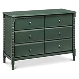 DaVinci Jenny Lind Spindle 6-Drawer Dresser in Forest Green