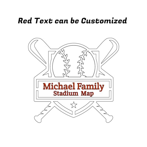 Personalized Baseball Stadium Map Tracker | Custom Travel Map for Baseball Fans | Unique Gift for Dads, Husbands, and Kids | Durable Wooden Design for Lasting Memories - Image 9