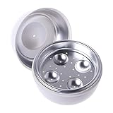 Sichere und bequeme Mikrowellenfunktion für gekochtes Ei, kann Eierwasser halten, frisch und nahrhaft schmecken