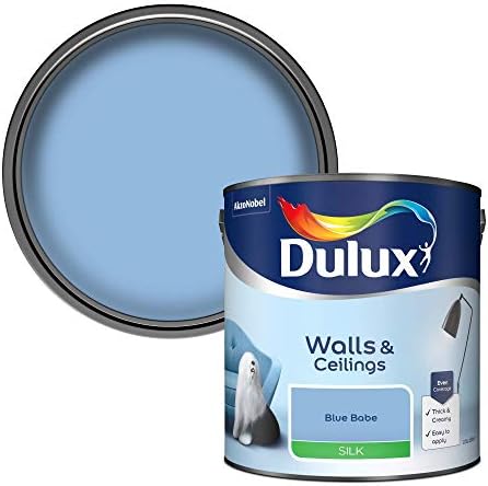 Dulux Matt Emulsion Paint For Walls And Ceilings - White Mist 5L