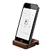 elago W Stand(natural wood) for iPhone 5, ipad Mini (Angle support for FaceTime) (Walnut)