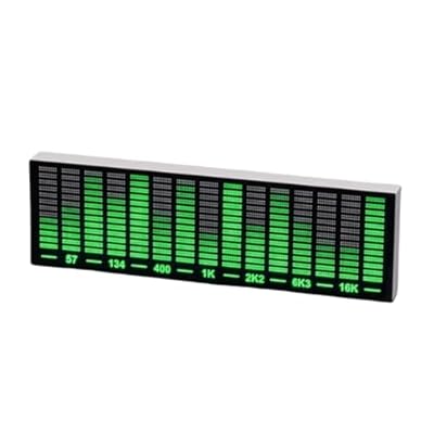 Pantalla LED Music Spectrum, Luz de Ritmo Controlado por Sonido, Analizador de Espectro Música con Sensor, Luz Ambiental Recogida Voz para Sala Juegos Coche Decoración | Ya disponible en tu tienda friki favorita! En mundofriki.es!