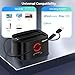 CENMATE Dual Bay Hard Drive Docking Station with Offline Clone, USB A/C 3.0 to SATA, Hard Drive Reader for 2.5/3.5 Inch HDD/SSD(Supports 18TB*2, Up to 6Gbps Under UASP)