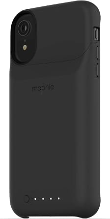 mophie juice pack Access Apple iPhone XR 2000mAh Battery Built-in Case, 6.1 Black Wireless Charger Qi 401002824